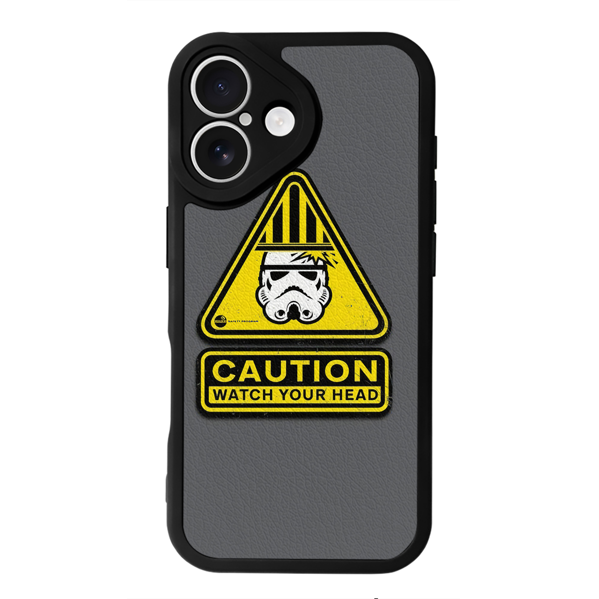 （画像用） スター・ウォーズ Star Wars 【iPhone 16シリーズ対応】シリコンスマホケース（レザー調） 材質：シリコン